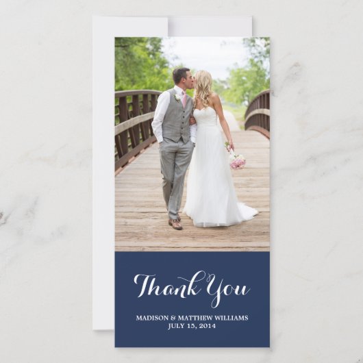 Nautical | Carte photo Merci (Devant)