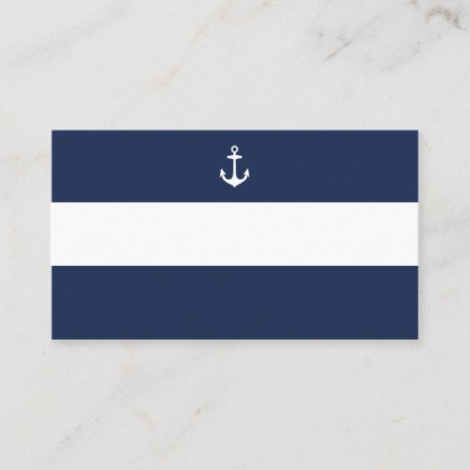 Nautical | Cartes de placement pour mariage (Devant)