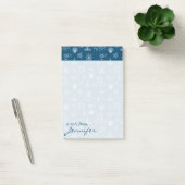 Nautical Chalk Drawing Pattern | Jouw namen toevoe Post-it® Notes (Kantoor)