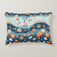 Nautical Charm Sierkussennen – Vaar in stijl