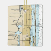 Nautical Chart Lake Worth Florida Keramisch Ornament (Links)