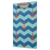 Nautical Chevron Pattern Klembord (Links)