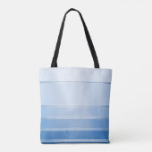 Nautical Chic Bleu Ton sur Ton Sac fourre-tout ray (Dos)