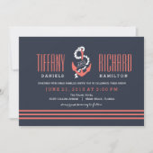 Nautical Chic Wedding Invitations (Devant)