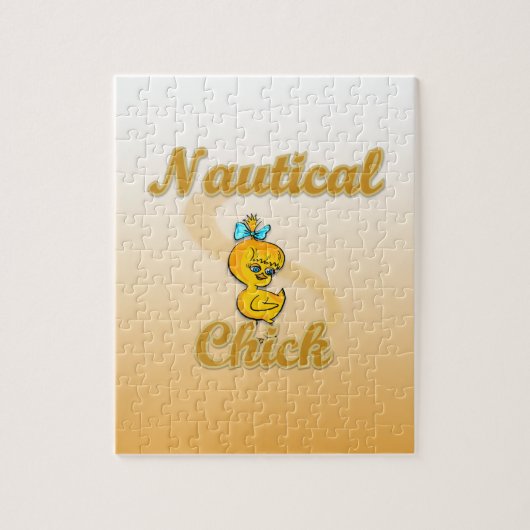 Nautical Chick Legpuzzel (Verticaal)