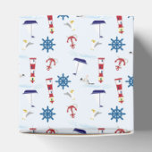 Nautical Collage Bedankdoosjes (Bovenkant)