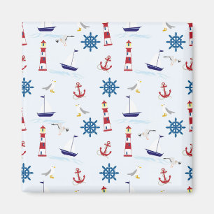 Nautical Collage Magneet