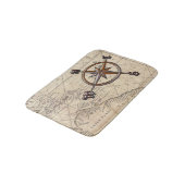 Nautical Compass Badmat (Gekanteld)