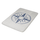 Nautical Compass Bath Mats Badmat (Gekanteld)
