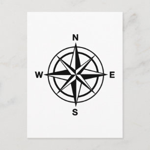 Nautical Compass Briefkaart