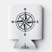 Nautical Compass Roos Blikjeskoeler (Achterkant)