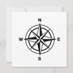 Nautical Compass Roos Kaart