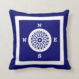 Nautical Compass Roos Kussen