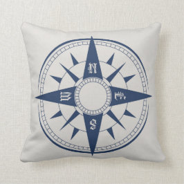 Nautical Compass Sierkussen