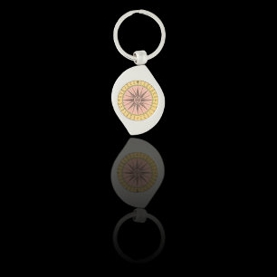  Nautical Compass Sleutelhanger