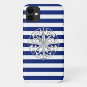 Nautical Compass Star iPhone 11 Hoesje