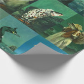 Nautical Creature Karakter Wrapping Papier (Hoek)