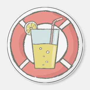 Nautical Cruise Ship Drink Deurzoeker Magneet