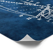 Nautical Decor Sailing Print #4 Cadeaut voor verko (Hoek)