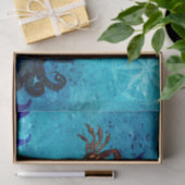  Nautical Deep Blue Zee Tissuepapier (Geschenk)