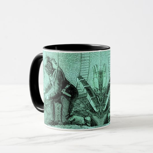 Nautical — Deep Zee Diver Mok (Voorkant links)