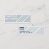 Nautical delight mini visitekaartje (Voorkant / Achterkant)