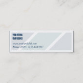 Nautical delight mini visitekaartje (Achterkant)