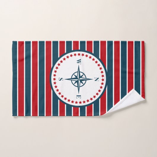 Nautical design (Serviette à main)