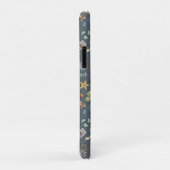 Nautical Design on Blue background iPhone Case (Achterkant/rechts)