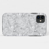 Nautical Doodle Case-Mate iPhone Case (Achterkant (horizontaal))