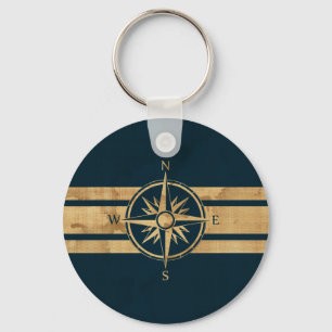 Nautical Explorer Compass Sleutelhanger