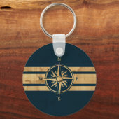 Nautical Explorer Compass Sleutelhanger (Voorkant)