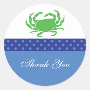 Nautical Favor Sticker