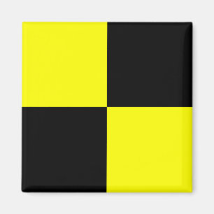 Nautical Flag Signal Letter L (Lima) Magneet