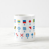 Nautical Flags Maritime Signals Alphabet Mok (Center)