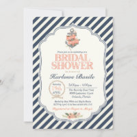 Nautical Floral Anchor Vrijgezellenfeest