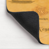 Nautical Florida Keys Map Muismat (Hoek)