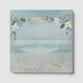 Nautical Flowers on Net Wedding Gastenboek (Achterkant)