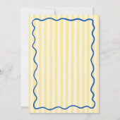 Nautical Graduation Party Invitation Blue Coastal (Dos)