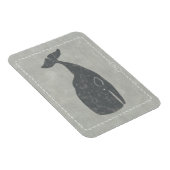 Nautical Grey Whale Magneet (Rechterzijde)