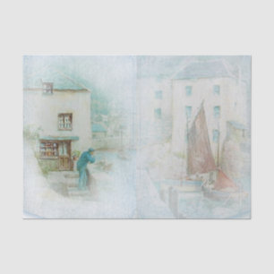 Nautical Harbor Design Series 5 Tissuepapier