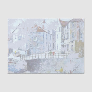 Nautical Harbour Design Serie 1 Tissuepapier