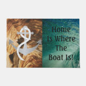 Nautical Home is waar de boot is Deurmat (Voorkant)