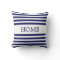 Nautical Home op blauw & wit gestreept