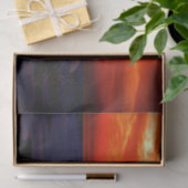 Nautical Jumping Dolphins Oranje Ocean Sunset Tissuepapier (Geschenk)