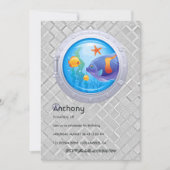 Nautical Kids Birthday Kaart (Voorkant)