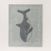 Nautical Killer Whale Legpuzzel (Verticaal)
