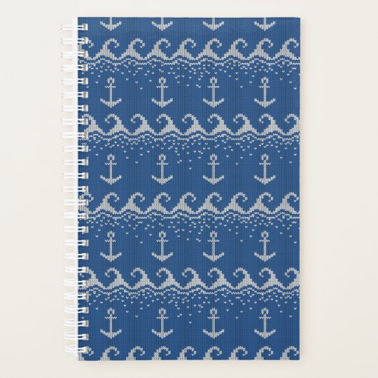 Nautical Knit Pattern Planner (Voorkant)