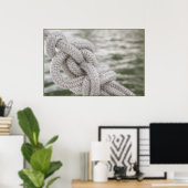 Nautical Knot Poster (Thuiskantoor)