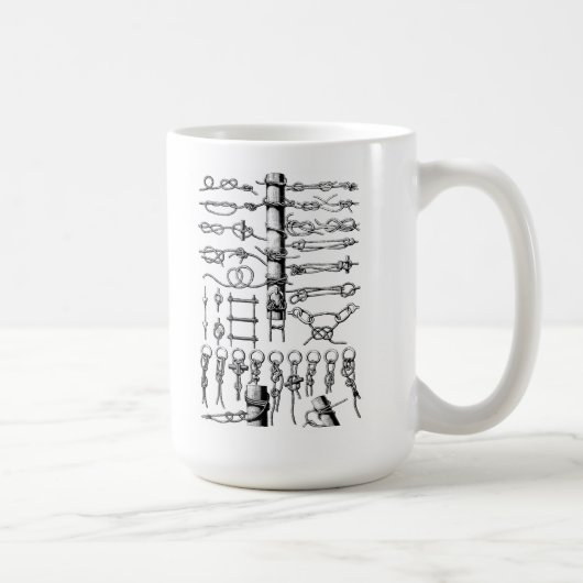 Nautical Knots Chart  Koffiemok (Rechts)